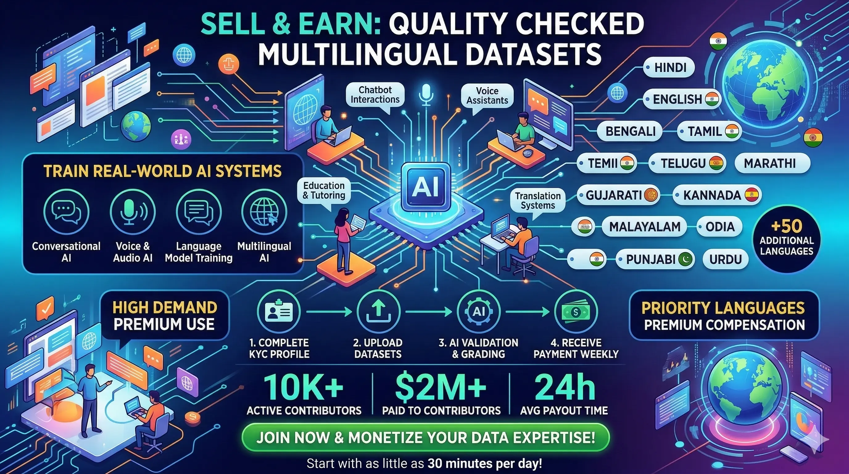Sale Voice & Chat Data