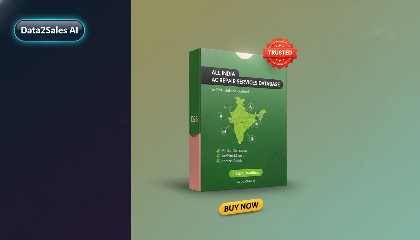 Ac Repair Services Leads in Maharashtra, India — Verified B2B Databa…