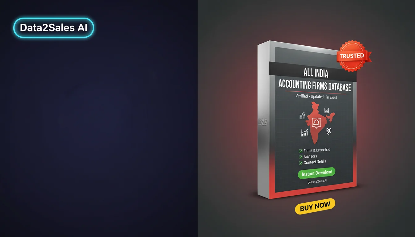 Accounting Firms Leads in Gujarat, India — Verified B2B Database