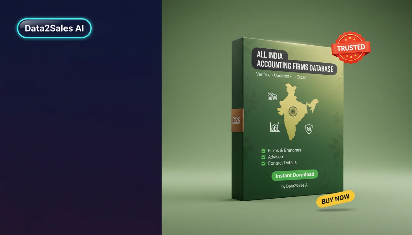 Accounting Firms Leads in Uttar Pradesh, India — Verified B2B Databa…