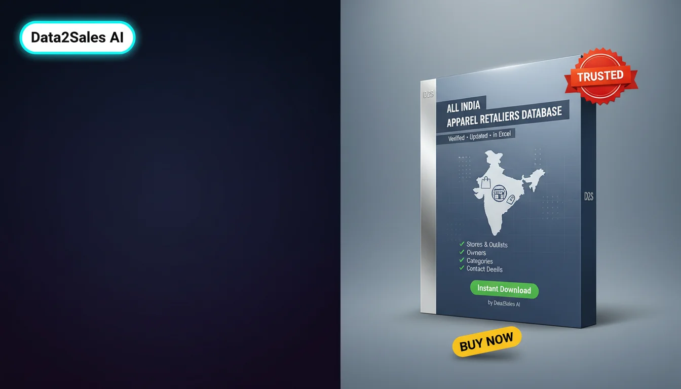 Apparel Retailers Leads in Delhi, India — Verified B2B Database