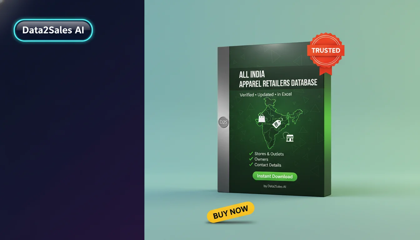 Apparel Retailers Leads in Gujarat, India — Verified B2B Database