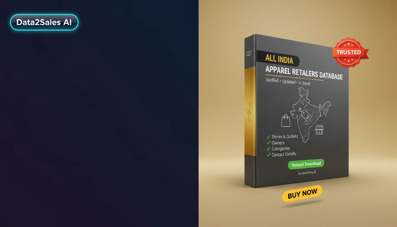 Apparel Retailers Leads in Madhya Pradesh, India — Verified B2B Data…