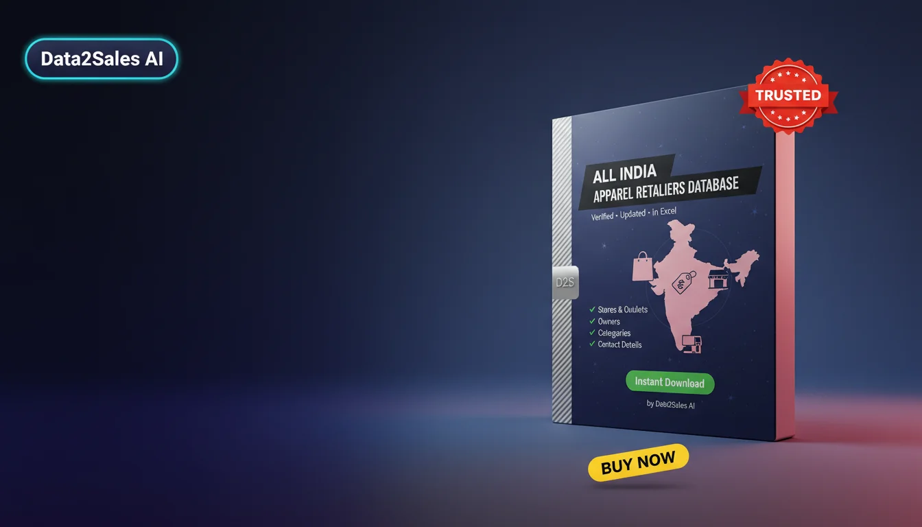 Apparel Retailers Leads in Rajasthan, India — Verified B2B Database