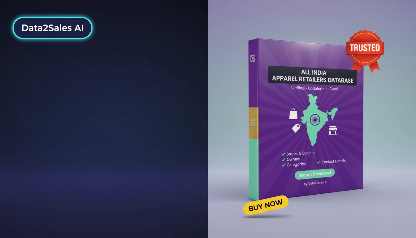 Apparel Retailers Leads in Tamil Nadu, India — Verified B2B Database