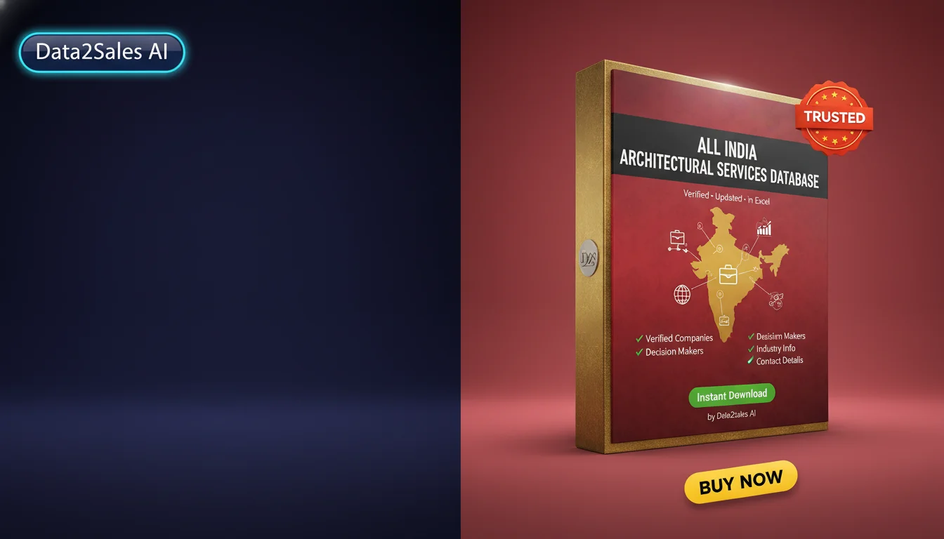 Architectural Services Leads in Gujarat, India — Verified B2B Databa…