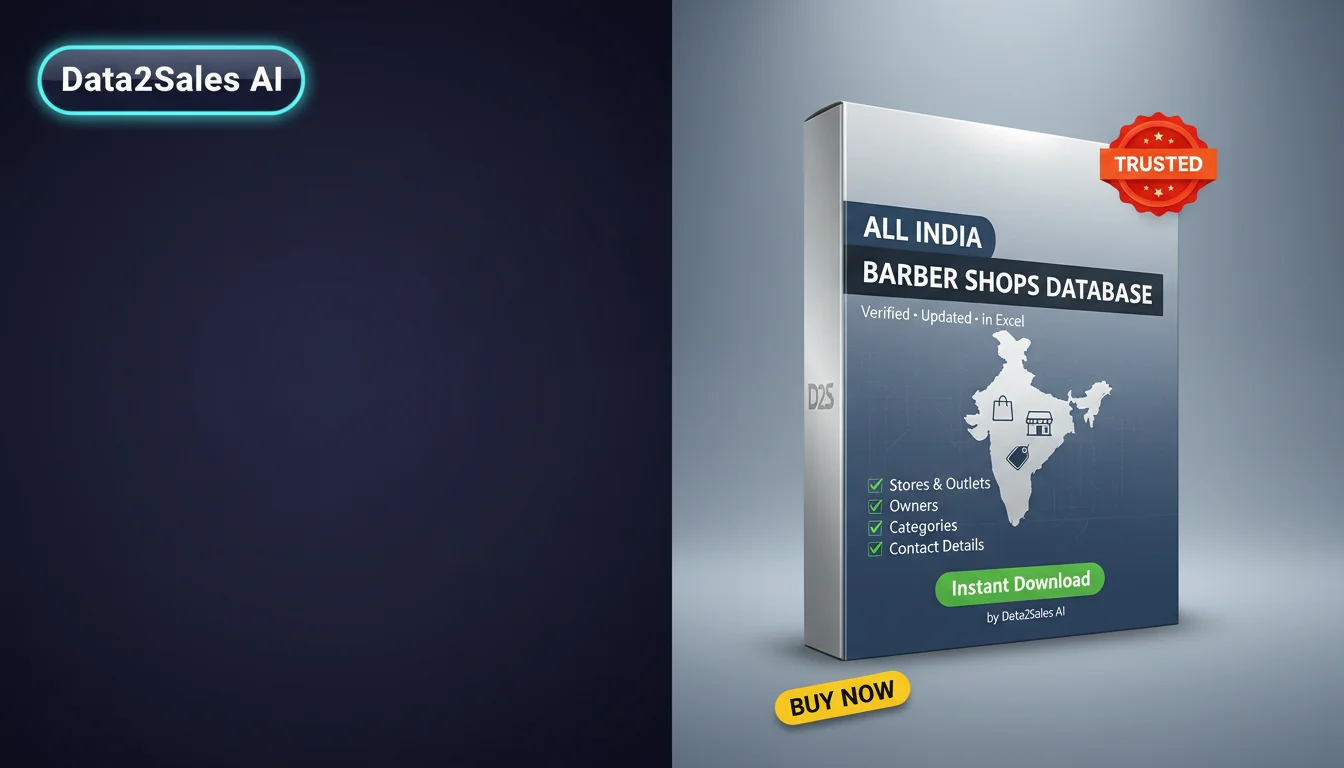 Barber Shops Leads in Tamil Nadu, India — Verified B2B Database