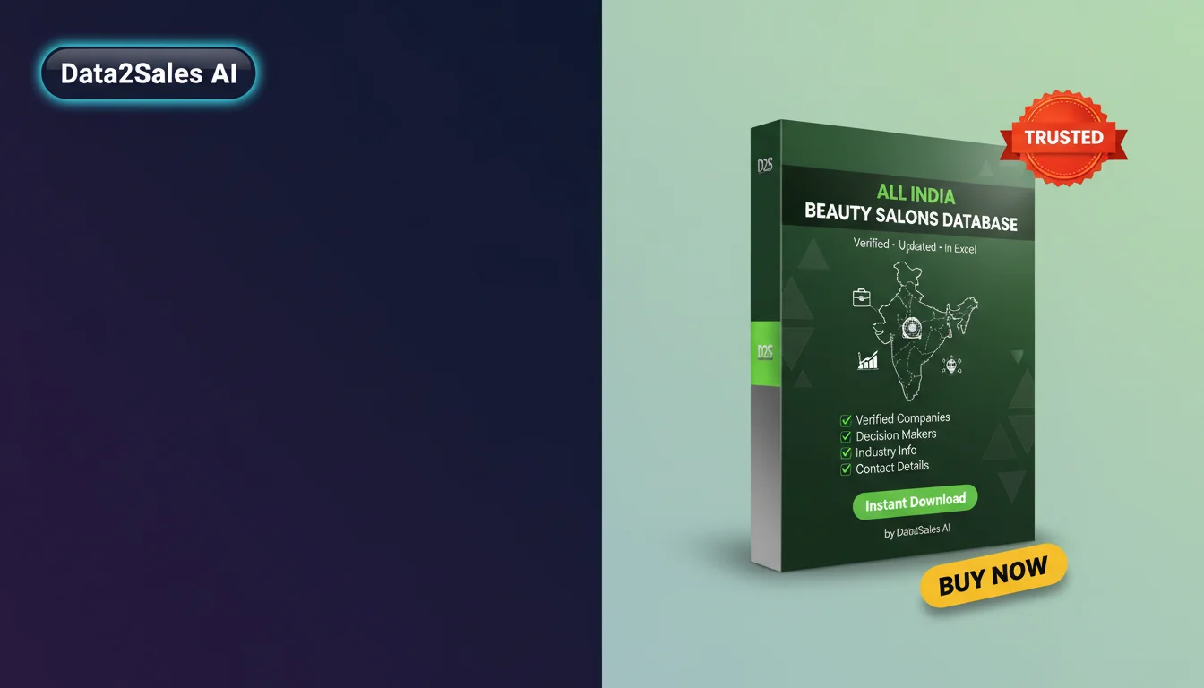 Beauty Salons Leads in Gujarat, India — Verified B2B Database