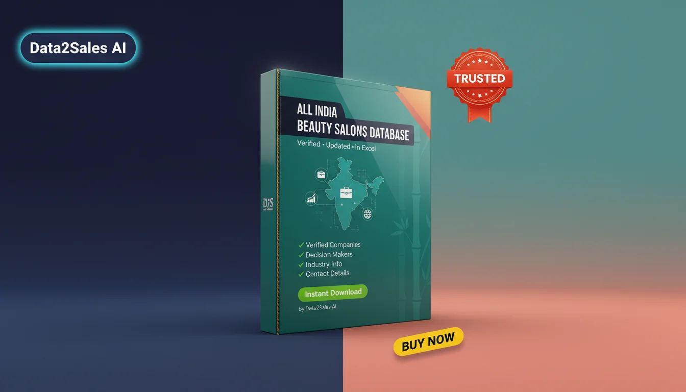 Beauty Salons Leads in Haryana, India — Verified B2B Database