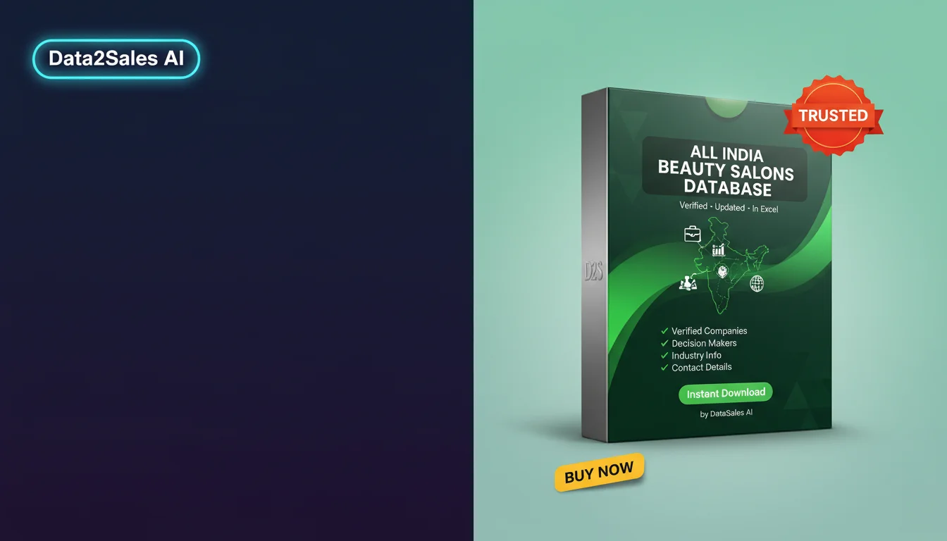 Beauty Salons Leads in Jharkhand, India — Verified B2B Database