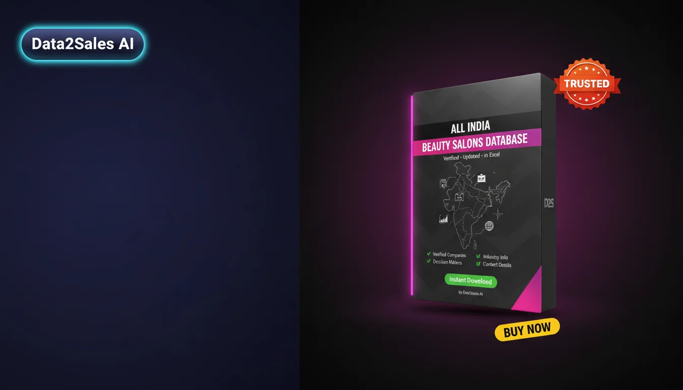 Beauty Salons Leads in Karnataka, India — Verified B2B Database