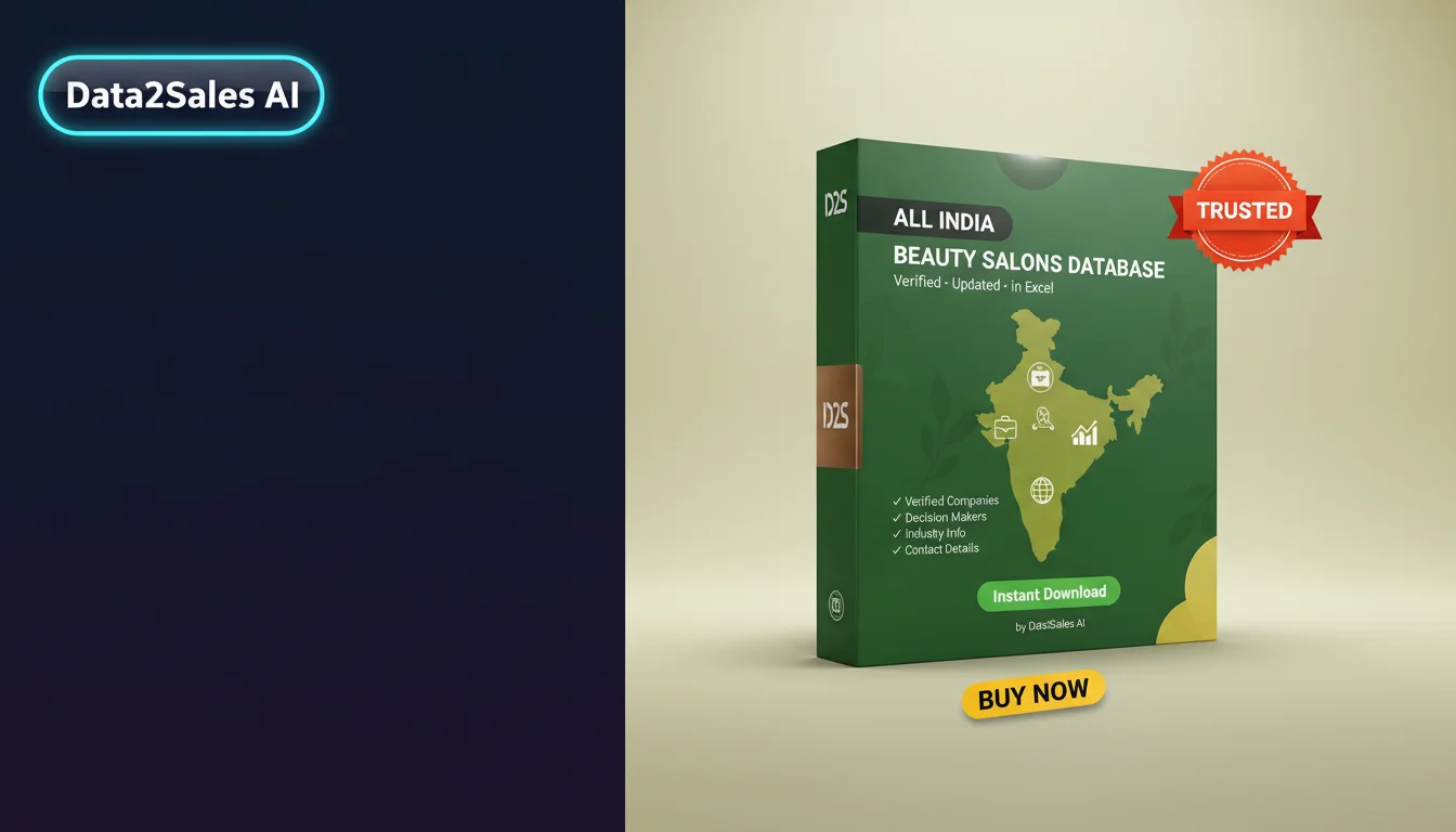 Beauty Salons Leads in Kerala, India — Verified B2B Database