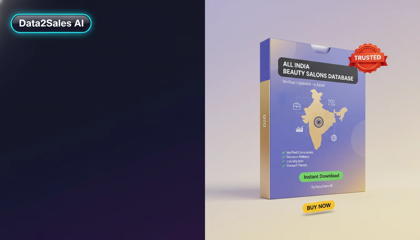 Beauty Salons Leads in Odisha, India — Verified B2B Database