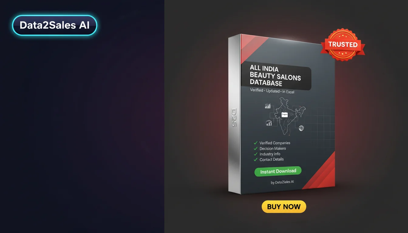 Beauty Salons Leads in Uttar Pradesh, India — Verified B2B Database