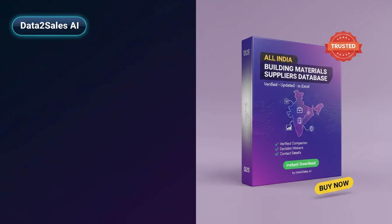 Building Materials Suppliers Leads in Haryana, India — Verified B2B…