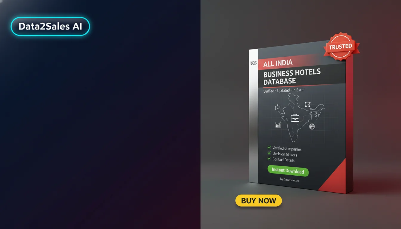 Business Hotels Leads in Gujarat, India — Verified B2B Database