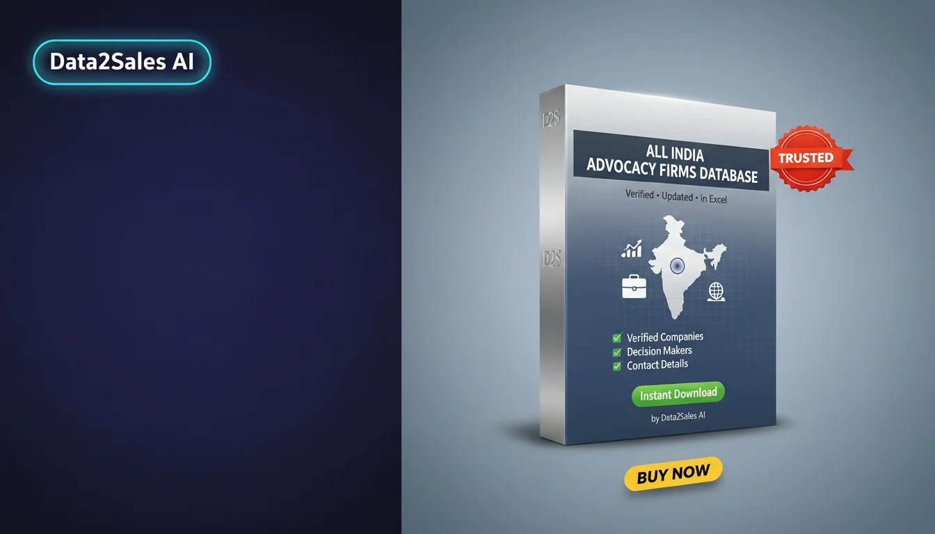 Buy Advocacy Firms Database in India — Verified B2B Leads
