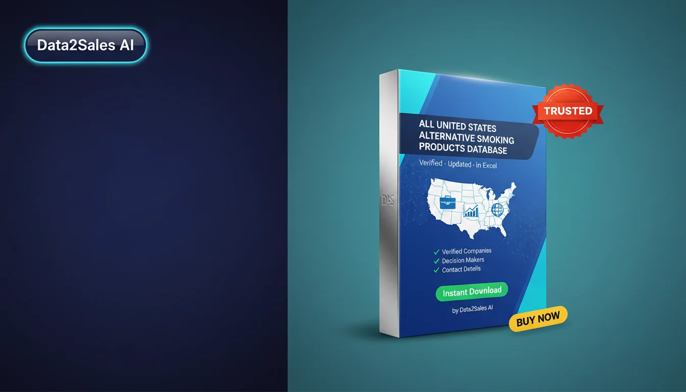 Buy Alternative Smoking Products Database in United States — Verifie…