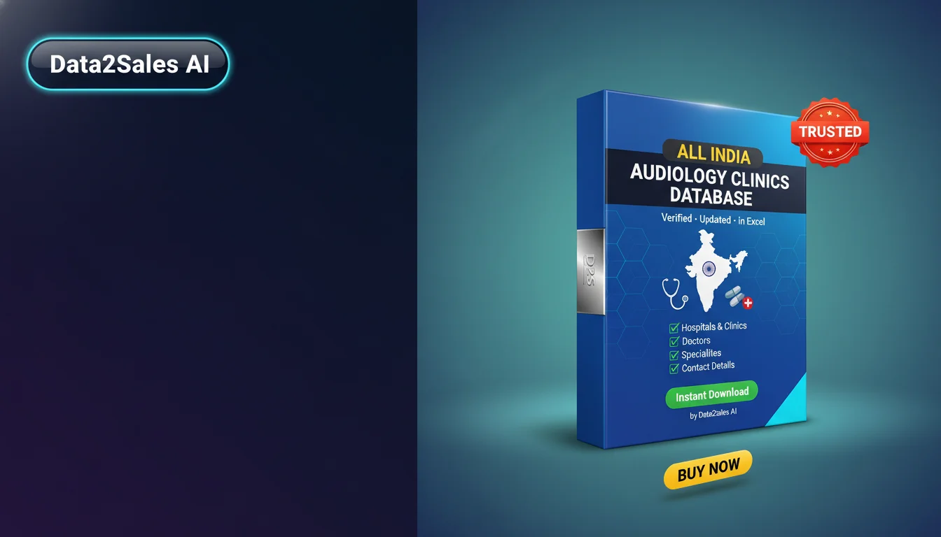 Buy Audiology Clinics Database in India — Verified B2B Leads