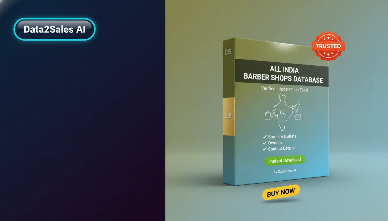 Buy Barber Shops Database in India — Verified B2B Leads