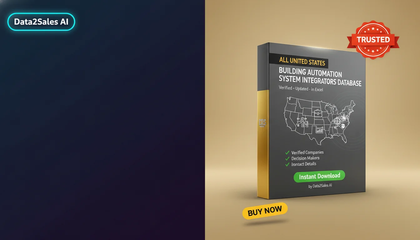 Buy Building Automation System Integrators Database in United States…