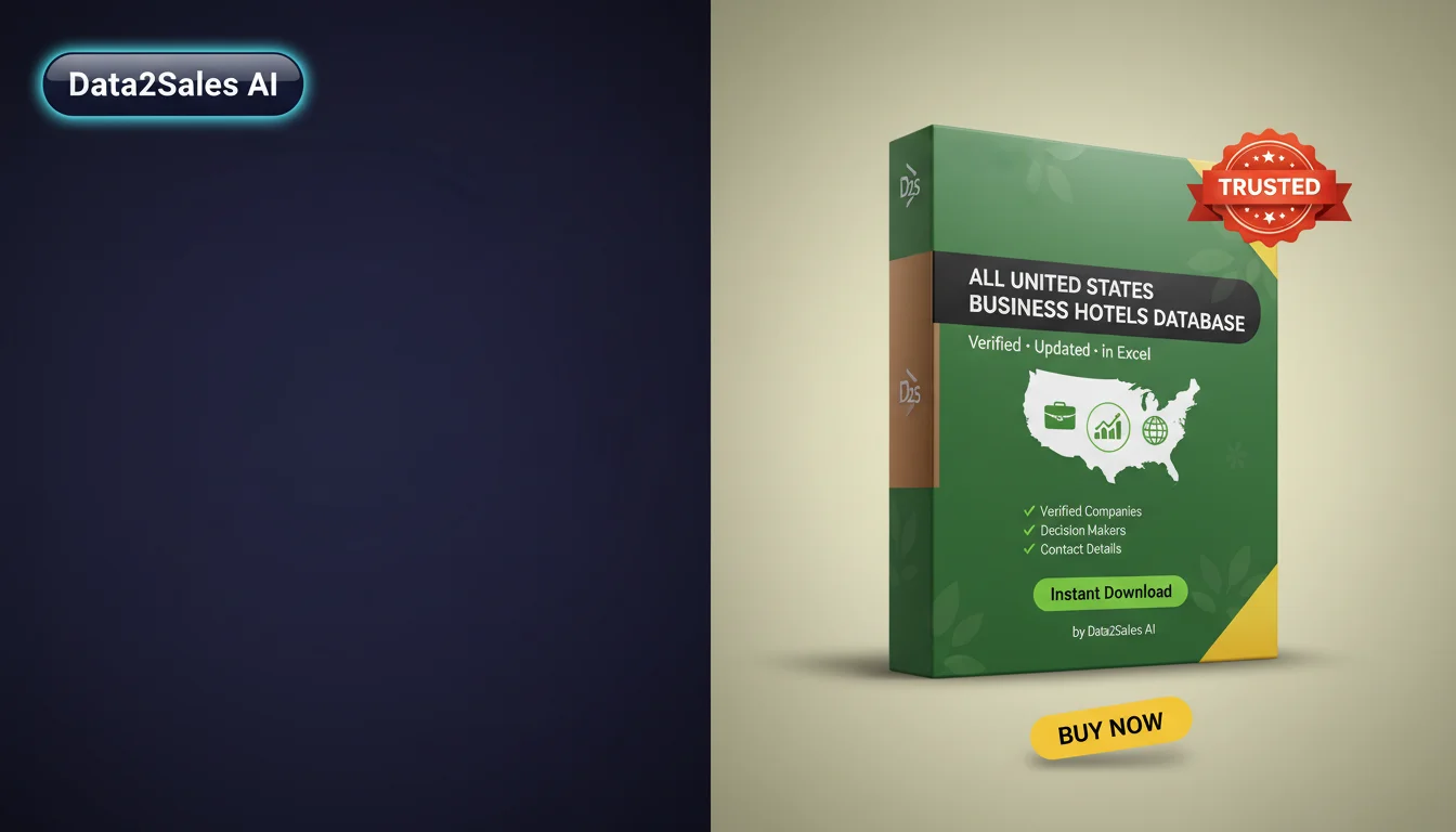 Buy Business Hotels Database in United States — Verified B2B Leads