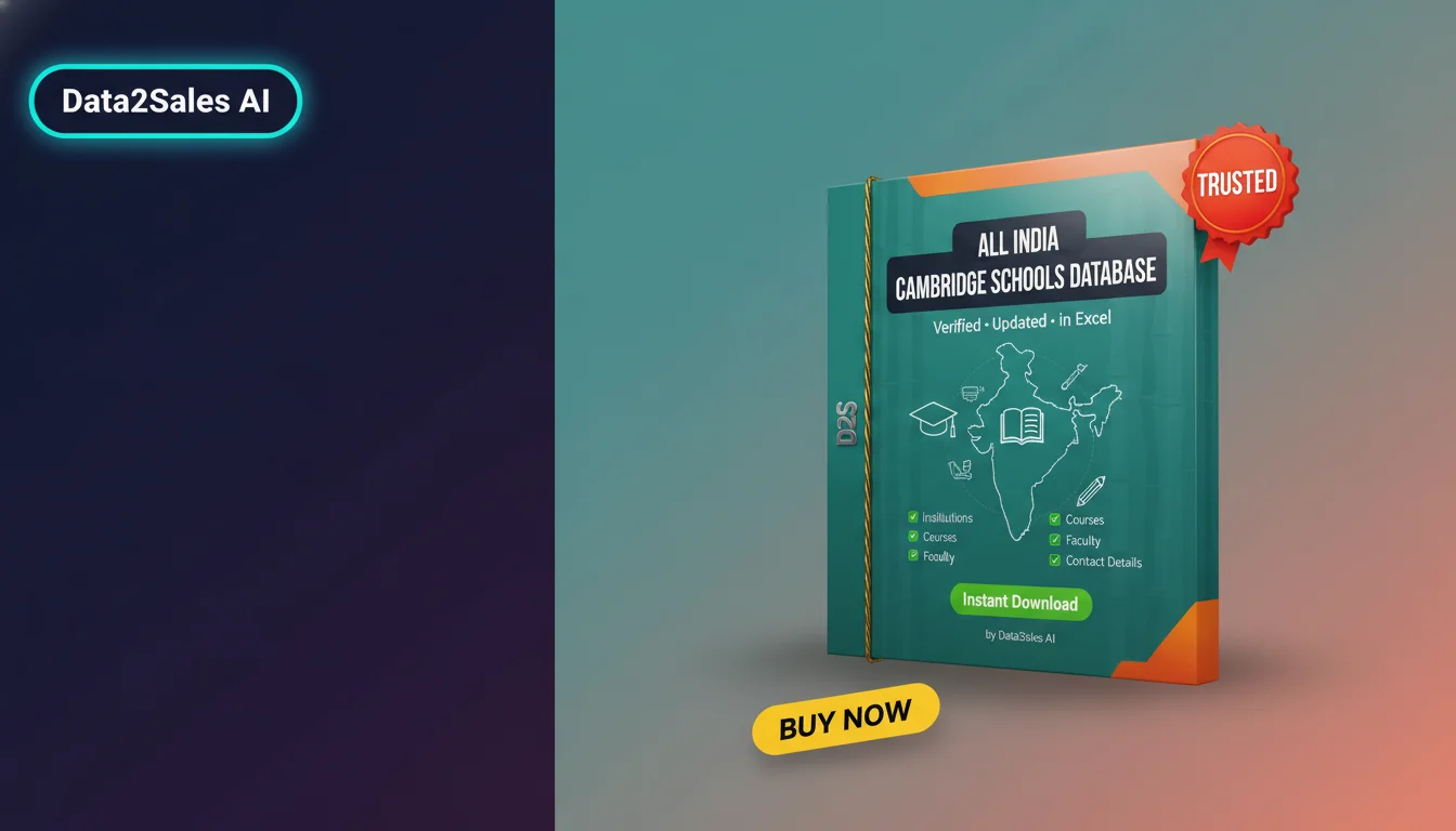 Buy Cambridge Schools Database in India — Verified B2B Leads