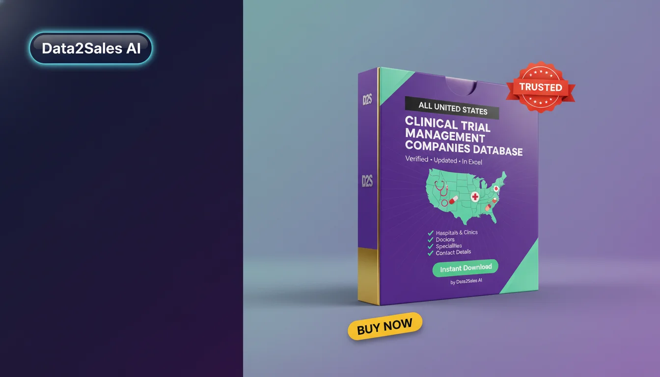 Buy Clinical Trial Management Companies Database in United States…