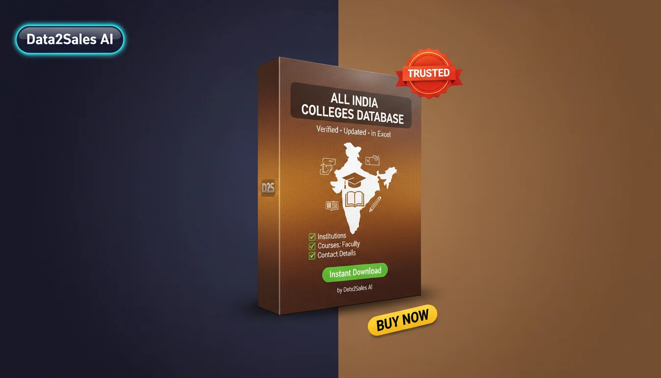 Buy Colleges Database in India — Verified B2B Leads