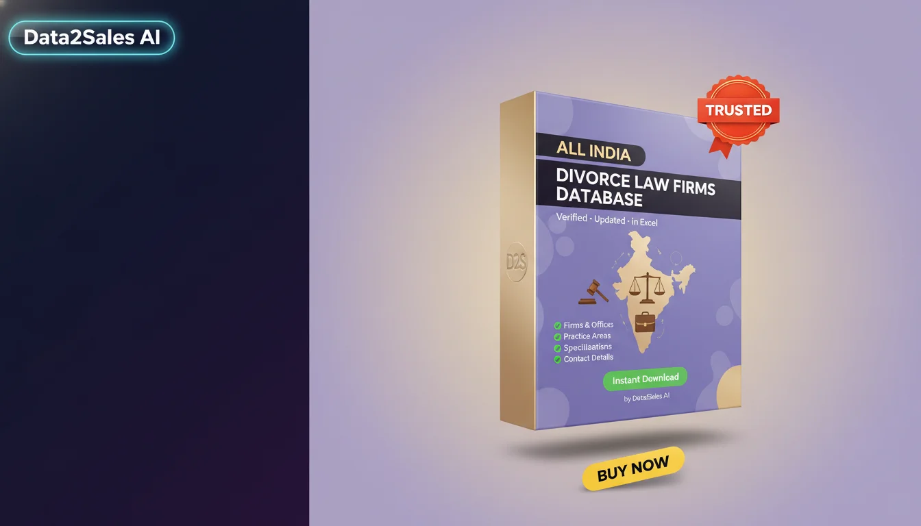 Buy Divorce Law Firms Database in India — Verified B2B Leads