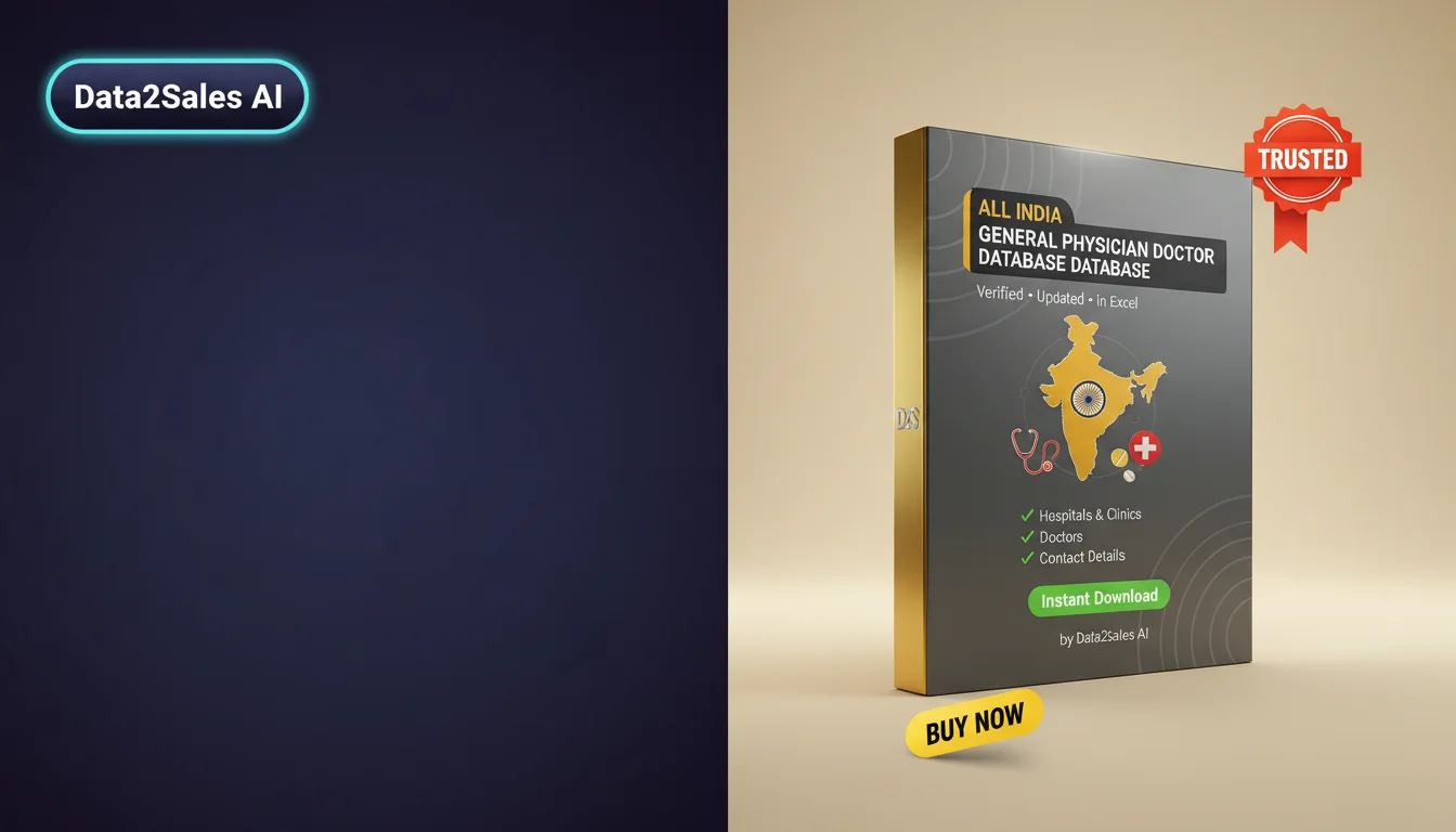 Buy General Physician Doctor Databases Database in India — Verified…