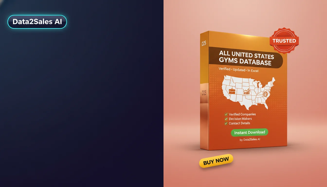 Buy Gyms Database in United States — Verified B2B Leads
