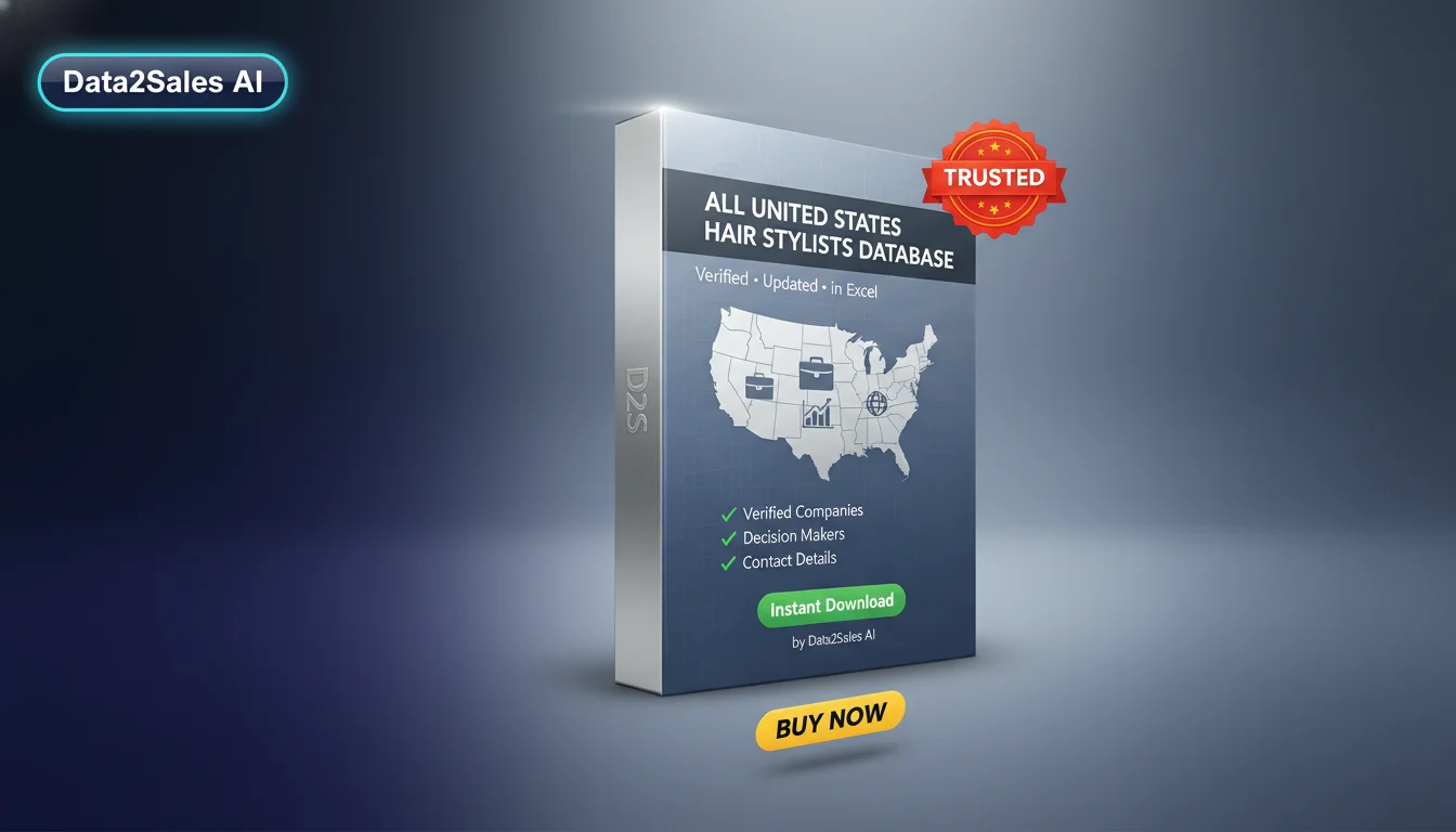 Buy Hair Stylists Database in United States — Verified B2B Leads