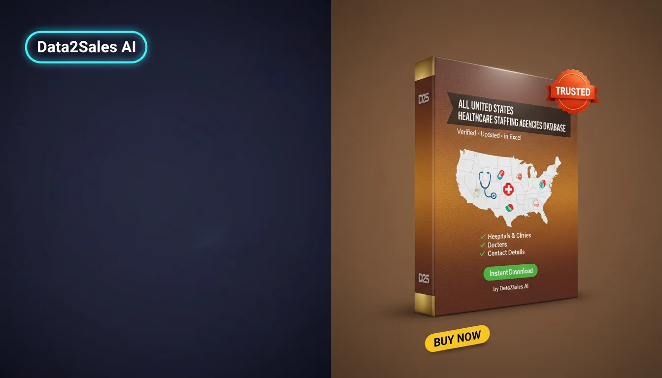 Buy Healthcare Staffing Agencies Database in United States — Verifie…