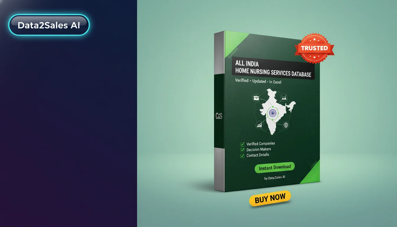 Buy Home Nursing Services Database in India — Verified B2B Leads