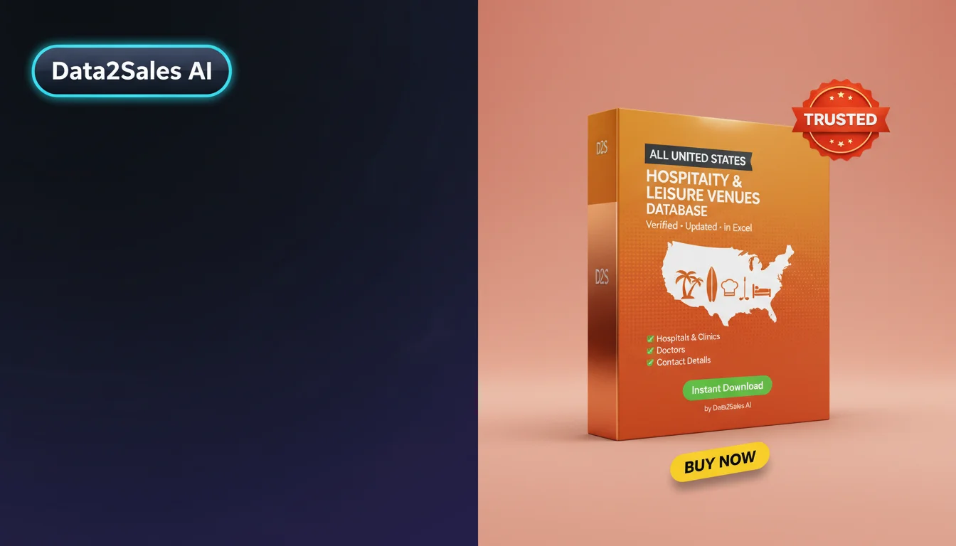 Buy Hospitality & Leisure Venues Database in United States — Verifie…