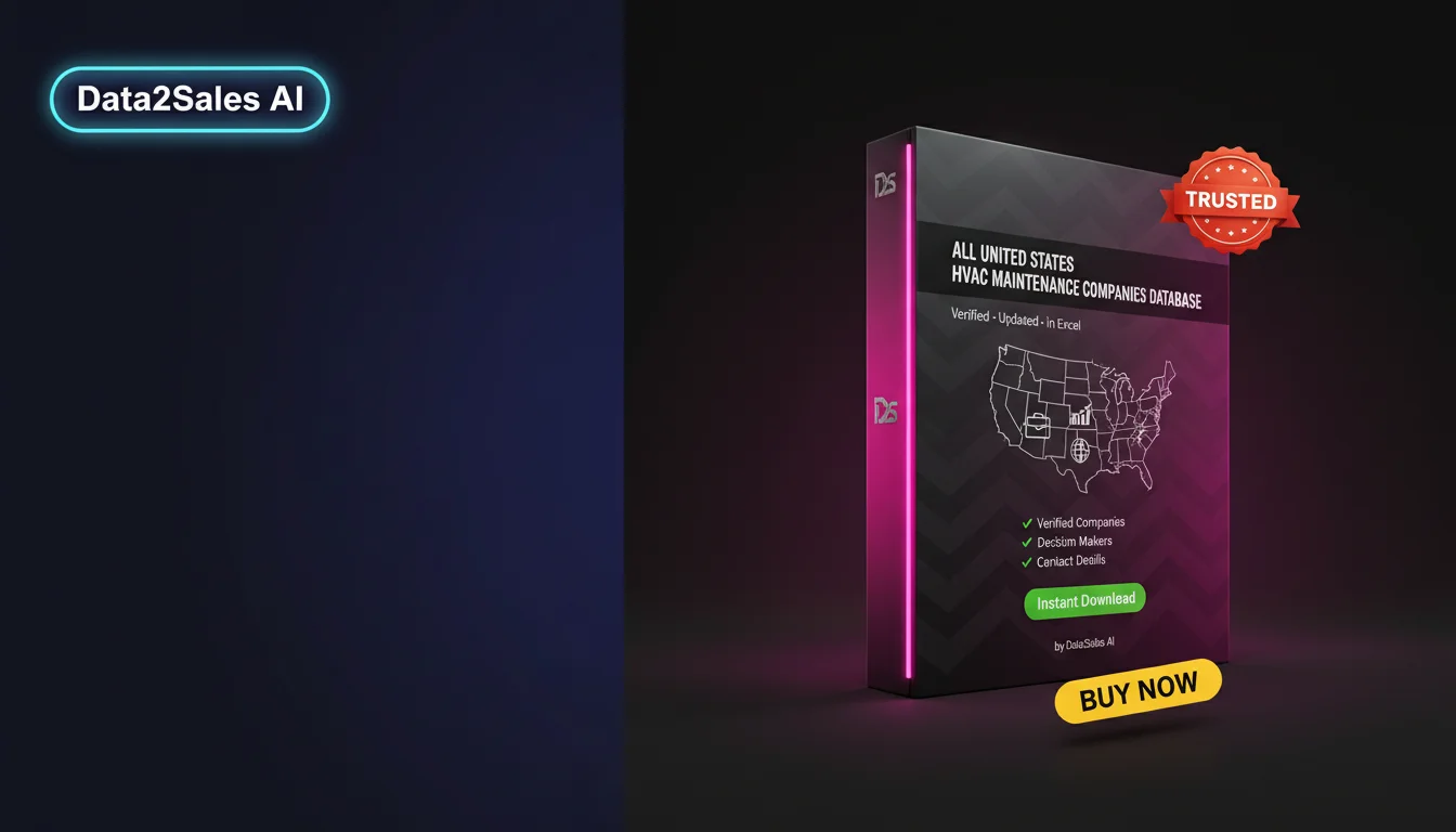 Buy Hvac Maintenance Companies Database in United States — Verified…