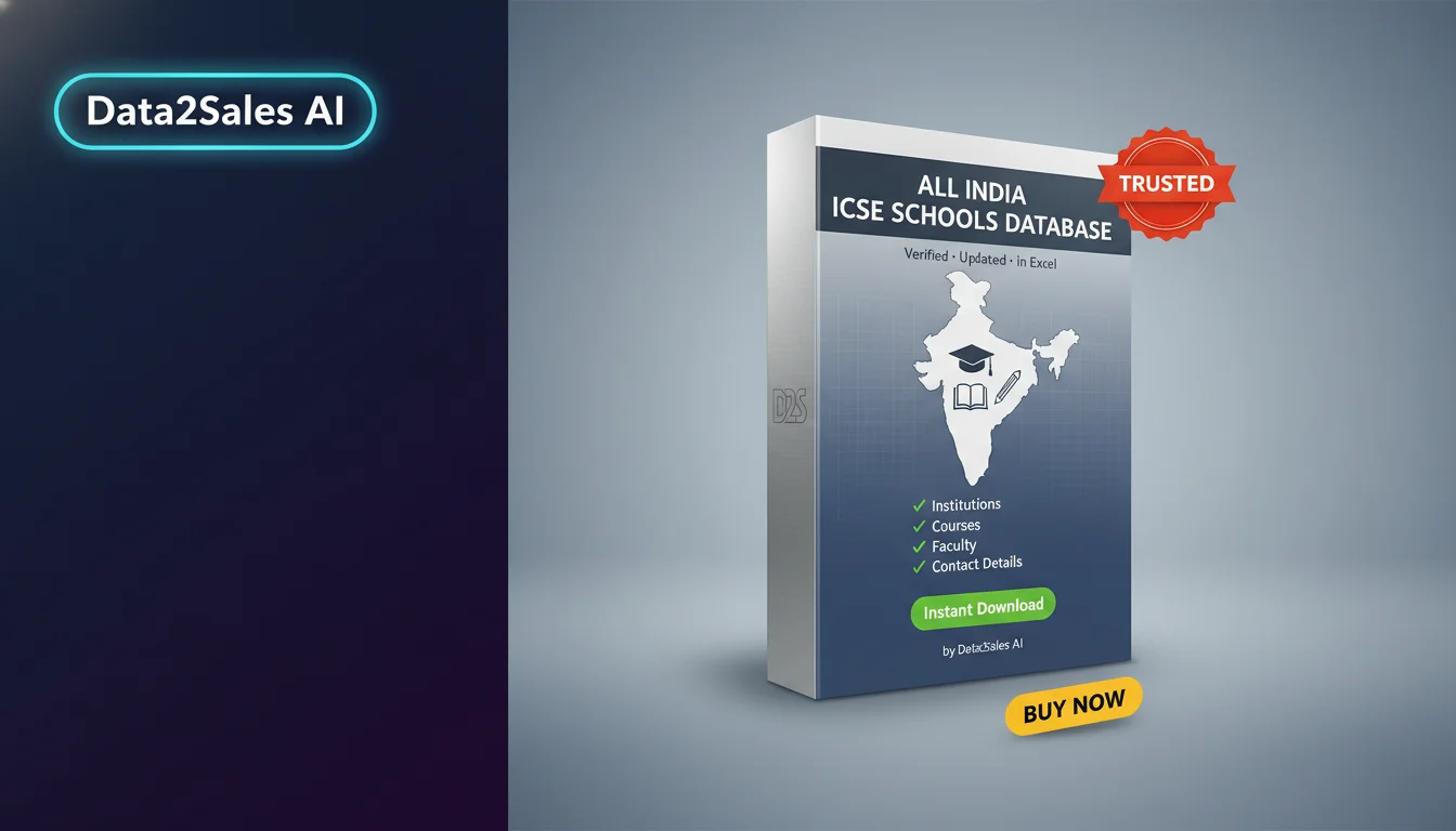 Buy Icse Schools Database in India — Verified B2B Leads