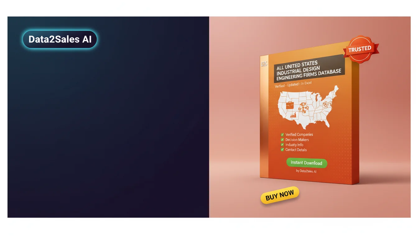 Buy Industrial Design Engineering Firms Database in United States…