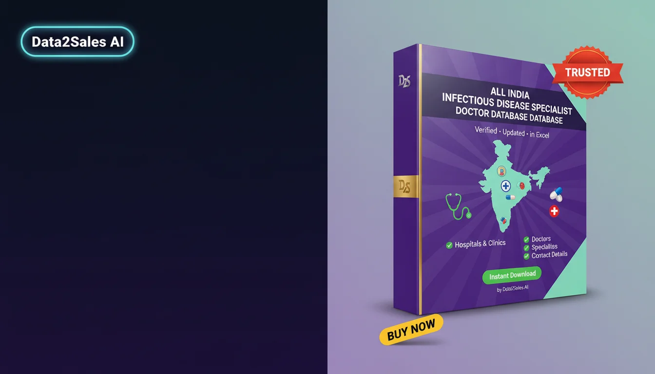 Buy Infectious Disease Specialist Doctor Databases Database in India…