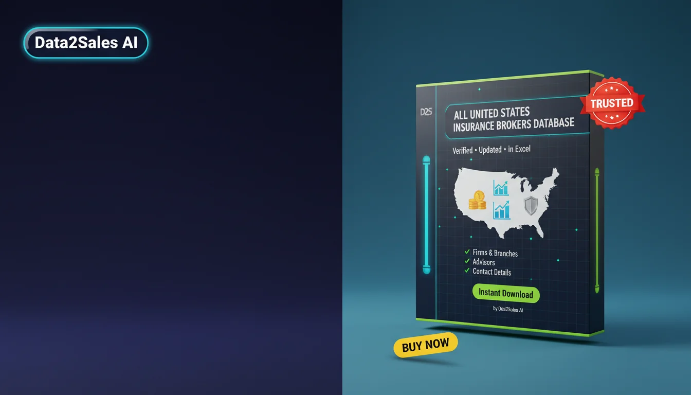Buy Insurance Brokers Database in United States — Verified B2B Leads