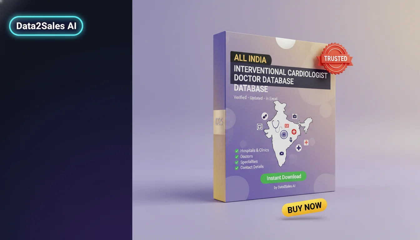 Buy Interventional Cardiologist Doctor Databases Database in India…