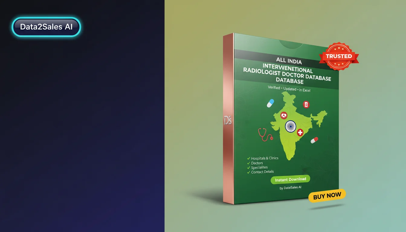 Buy Interventional Radiologist Doctor Databases Database in India…