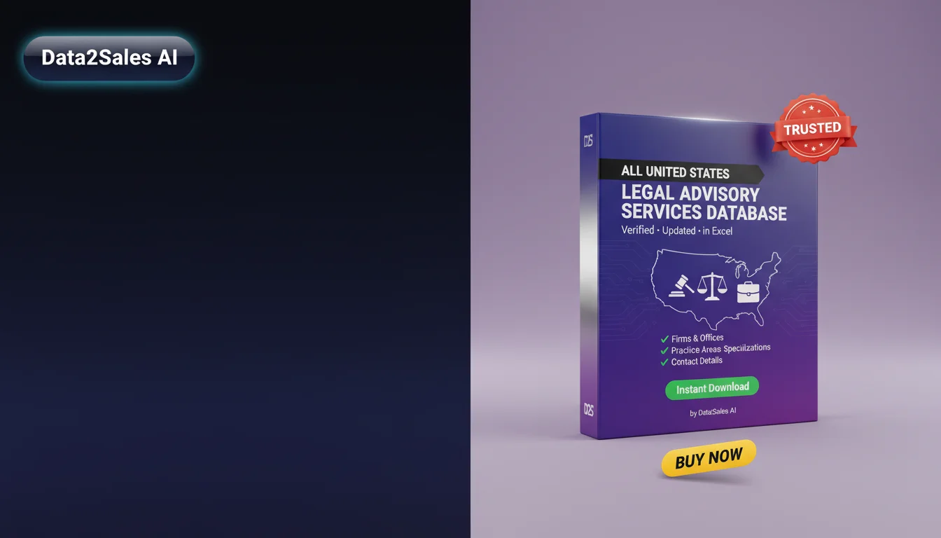 Buy Legal Advisory Services Database in United States — Verified B2B…