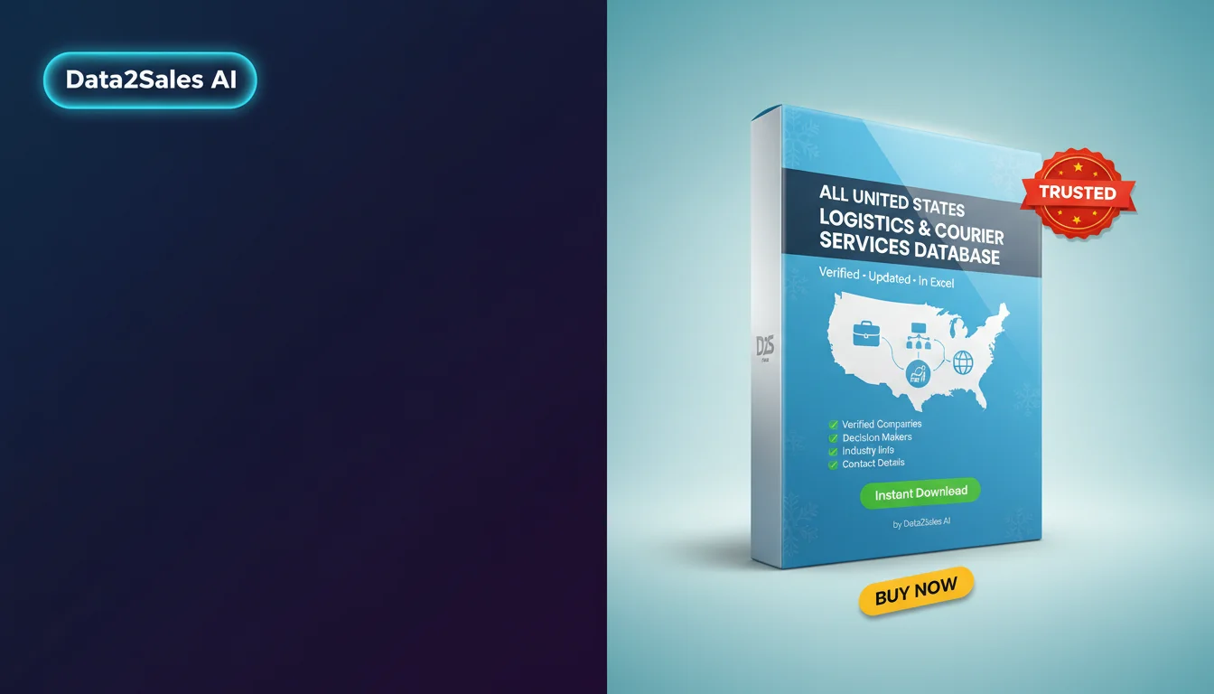 Buy Logistics & Courier Services Database in United States — Verifie…