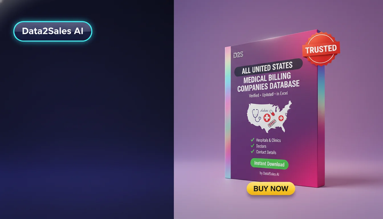Buy Medical Billing Companies Database in United States — Verified B…