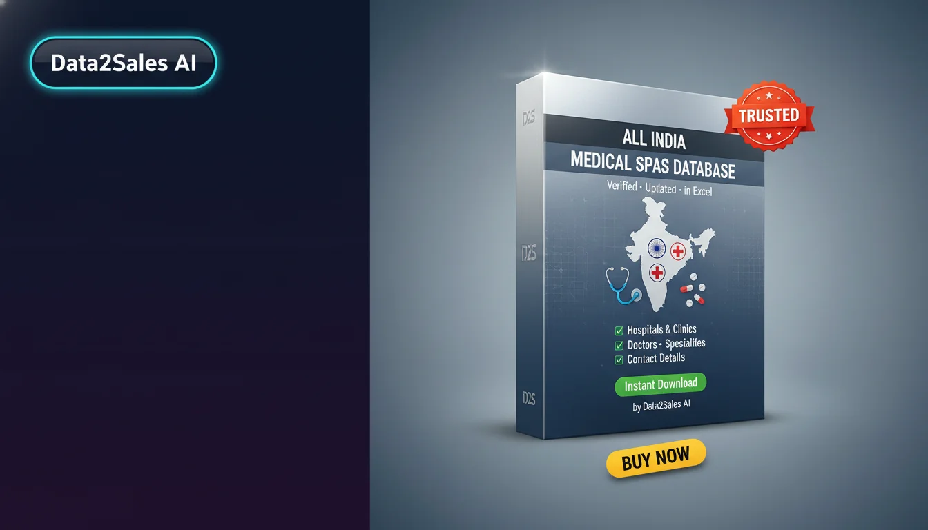 Buy Medical Spas Database in India — Verified B2B Leads