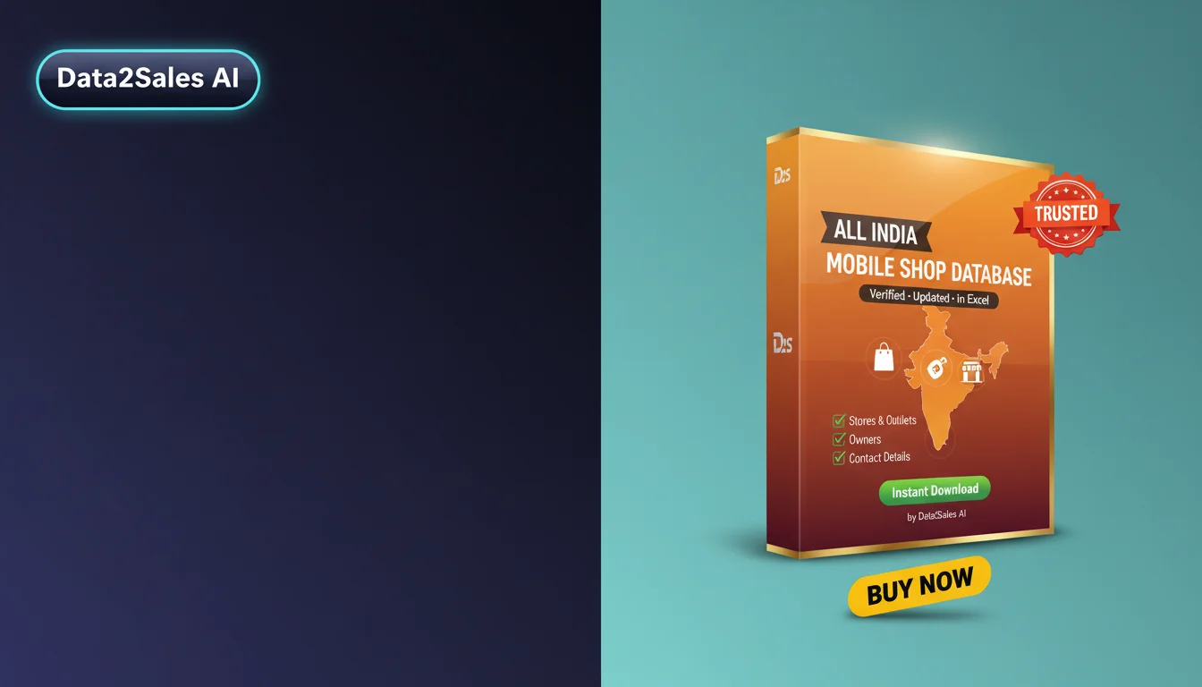 Buy Mobile Shops Database in India — Verified B2B Leads