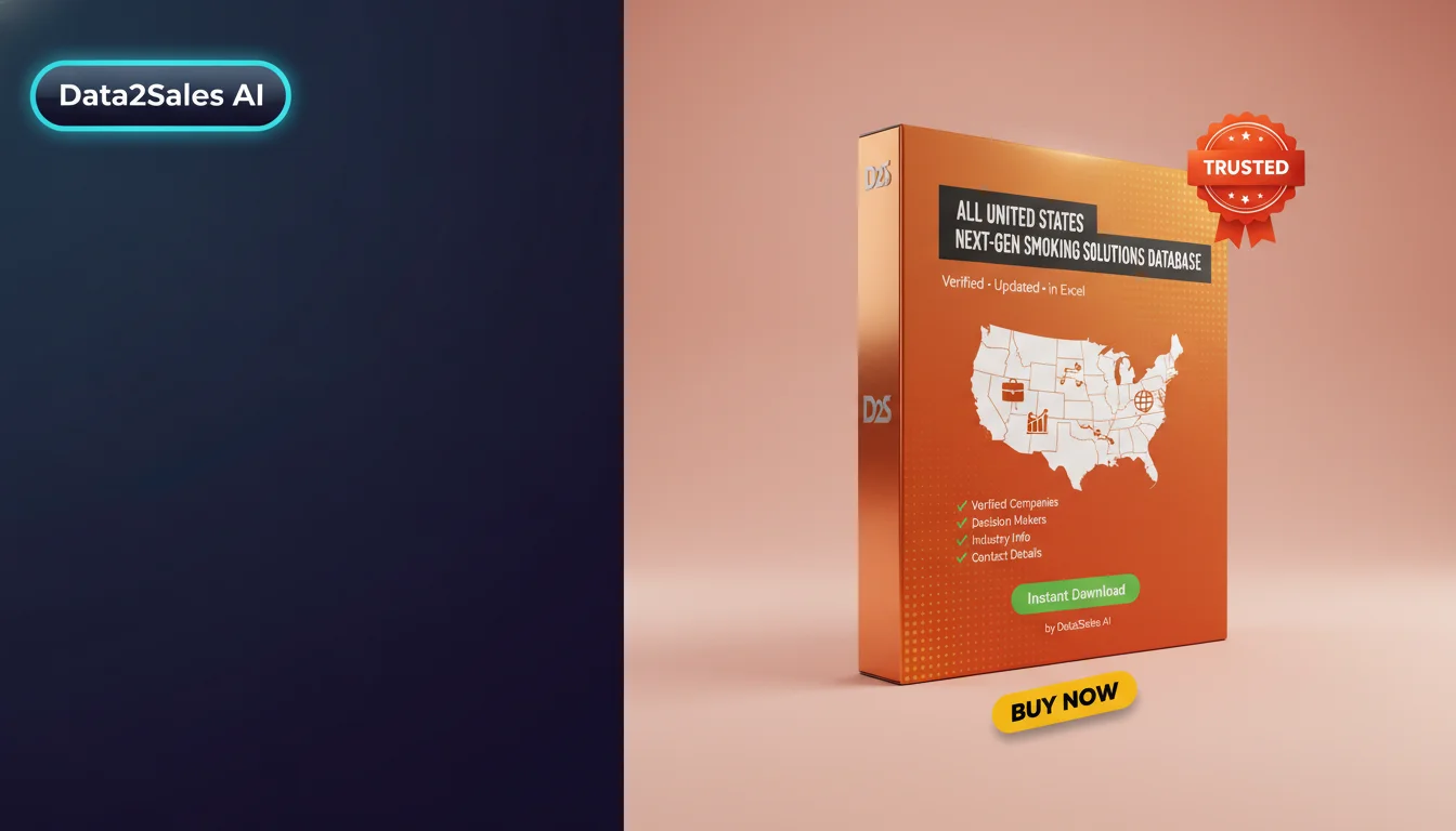 Buy Nexr- Gen Smoking Solutions Database in United States — Verified…