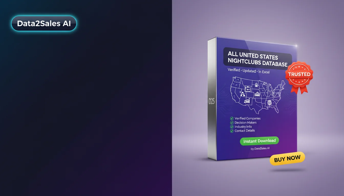 Buy Nightclubs Database in United States — Verified B2B Leads